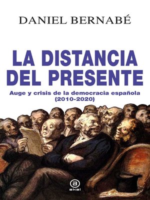 cover image of La distancia del presente